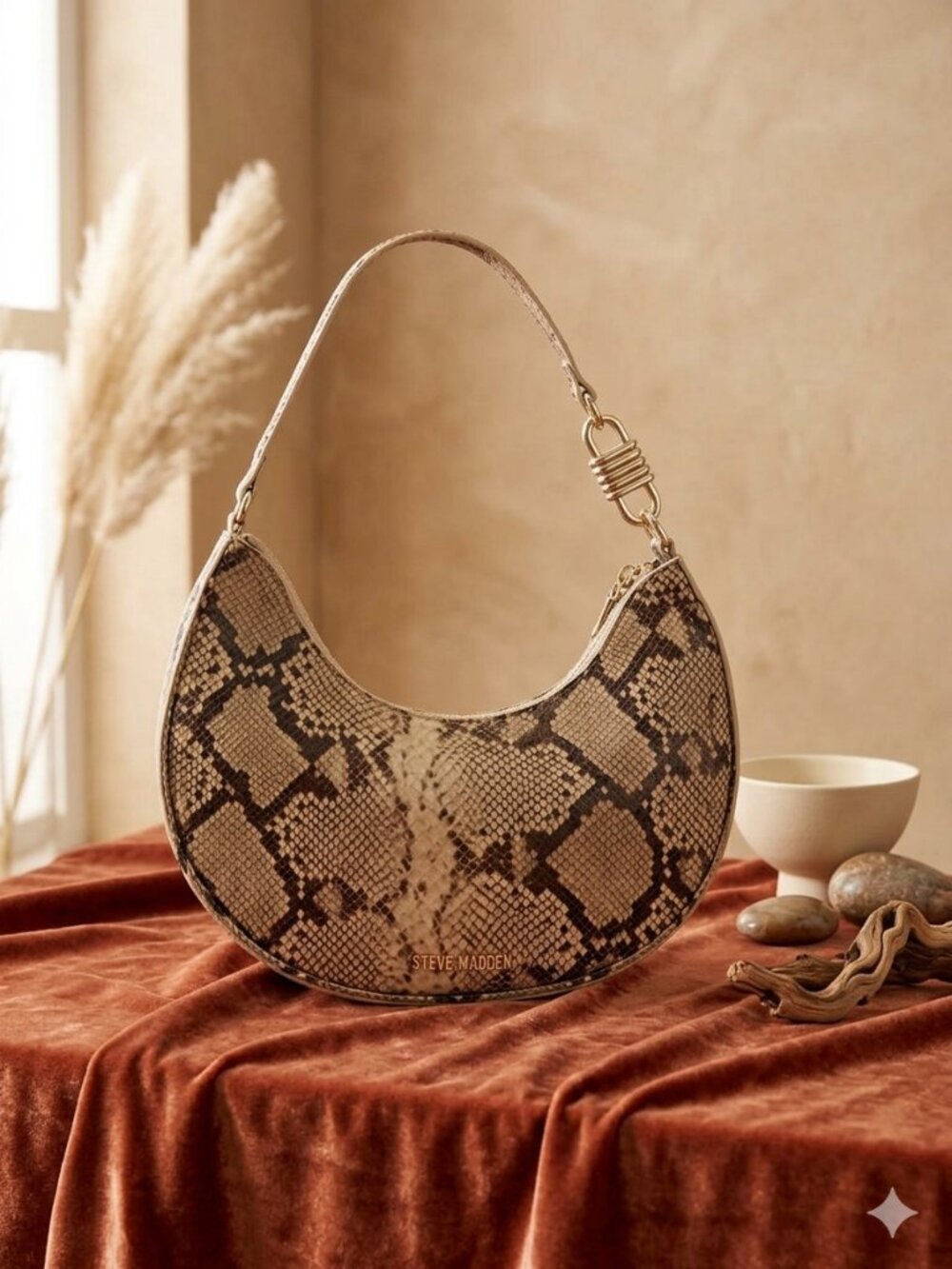 Steve Madden Lohan Small Hobo Handbag
